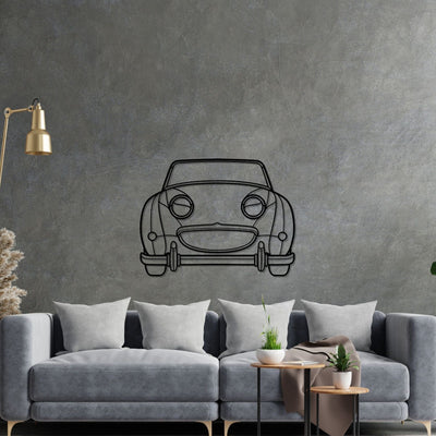 "Bugeye"sprite 1961 Front Silhouette Metal Wall Art