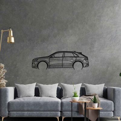 RSQ8 2022 Detailed Silhouette Metal Wall Art