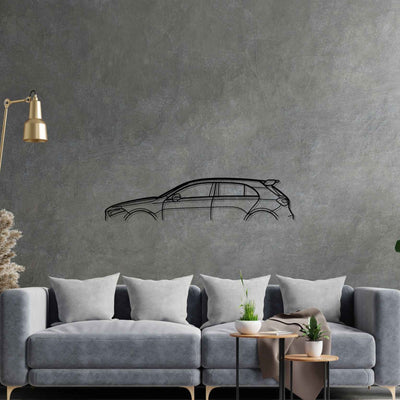 A35 AMG 2019 Classic Silhouette Metal Wall Art