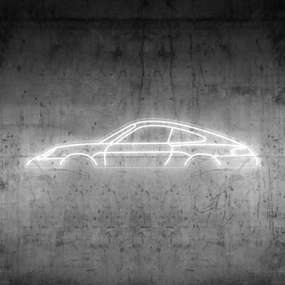 911 996 Carrera Neon Silhouette
