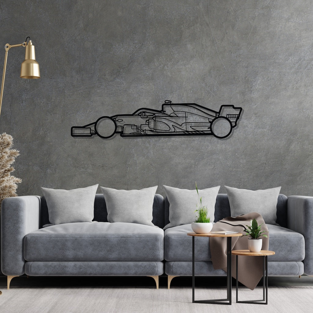 Formula One F1 2020 Detailed Metal Wall Art