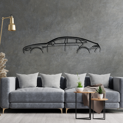 AMG GT Classic Metal Silhouette Wall Art