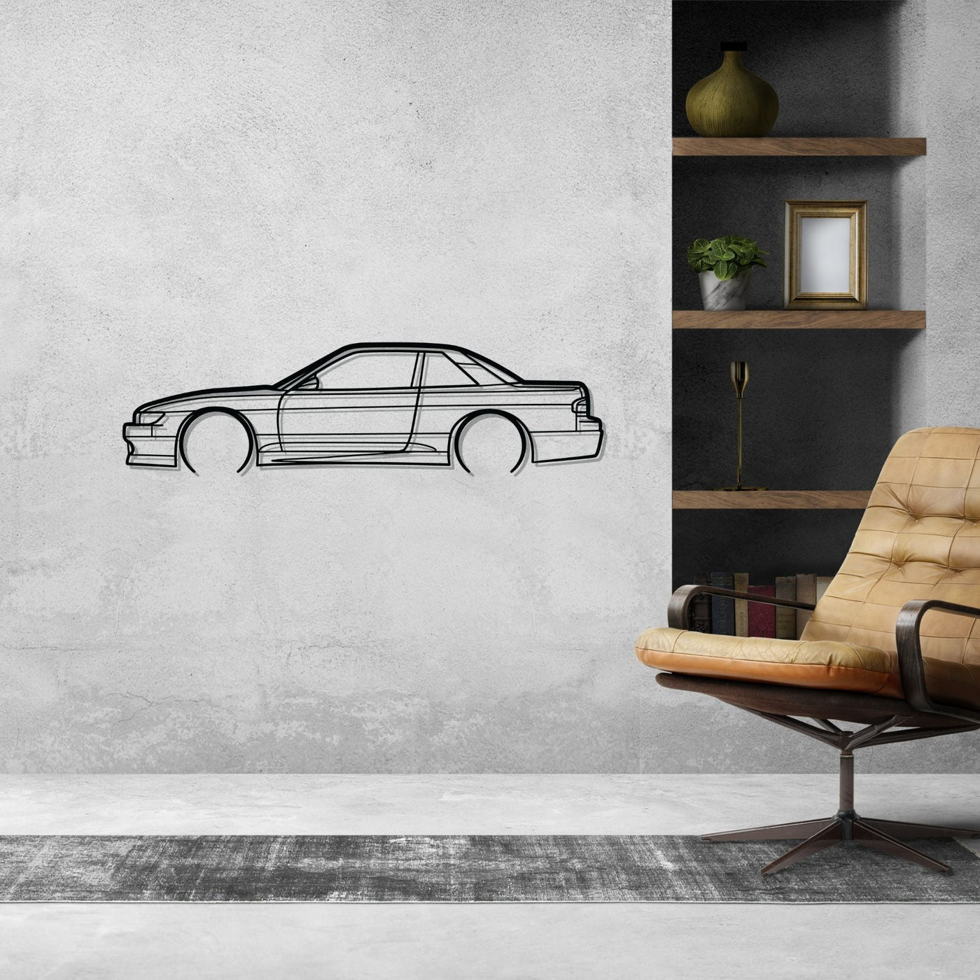 s13 Detailed Silhouette Metal Wall Art