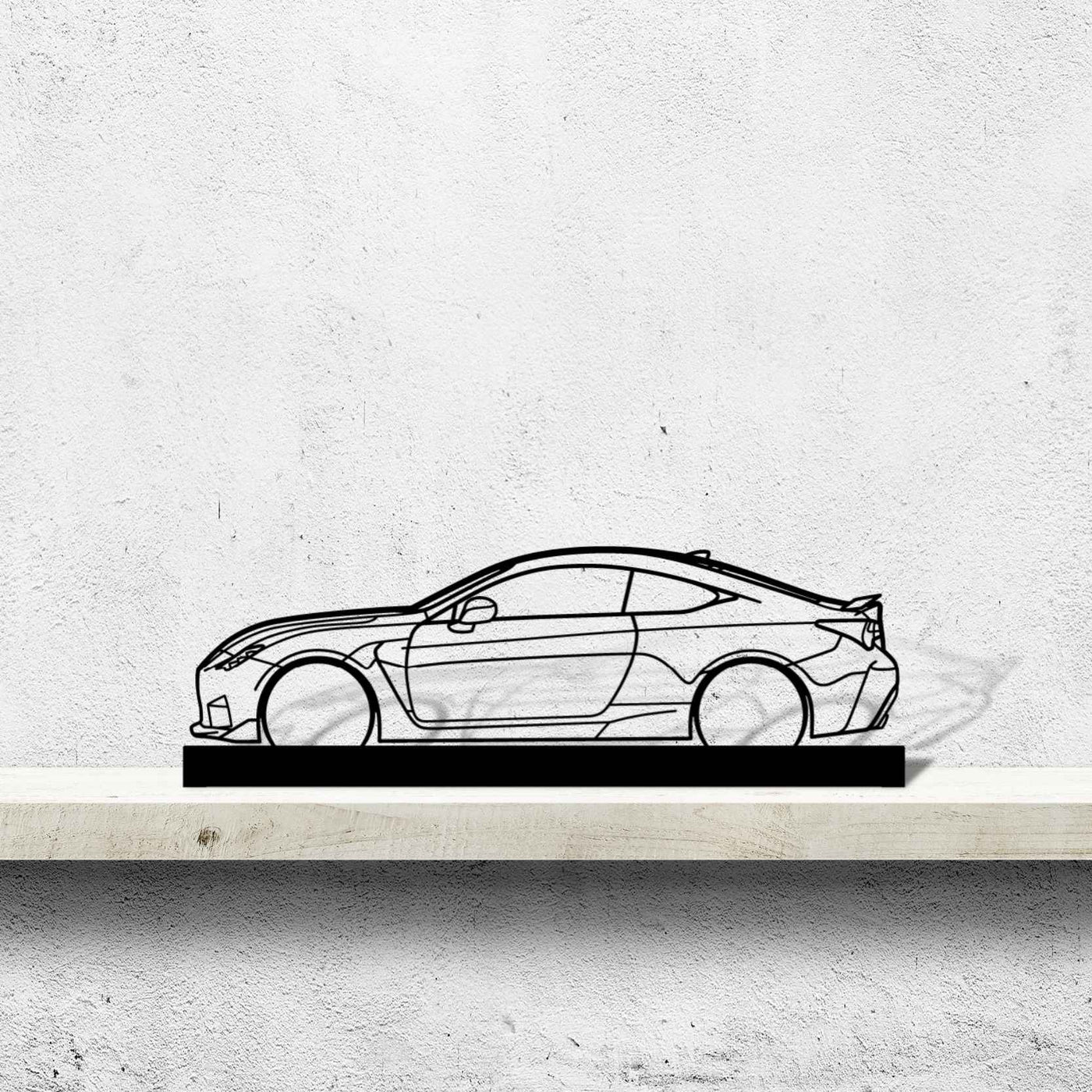 RC F Silhouette Metal Art Stand
