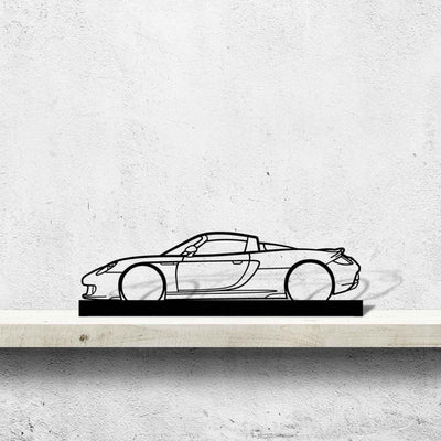 Carrera GT Silhouette Metal Art Stand