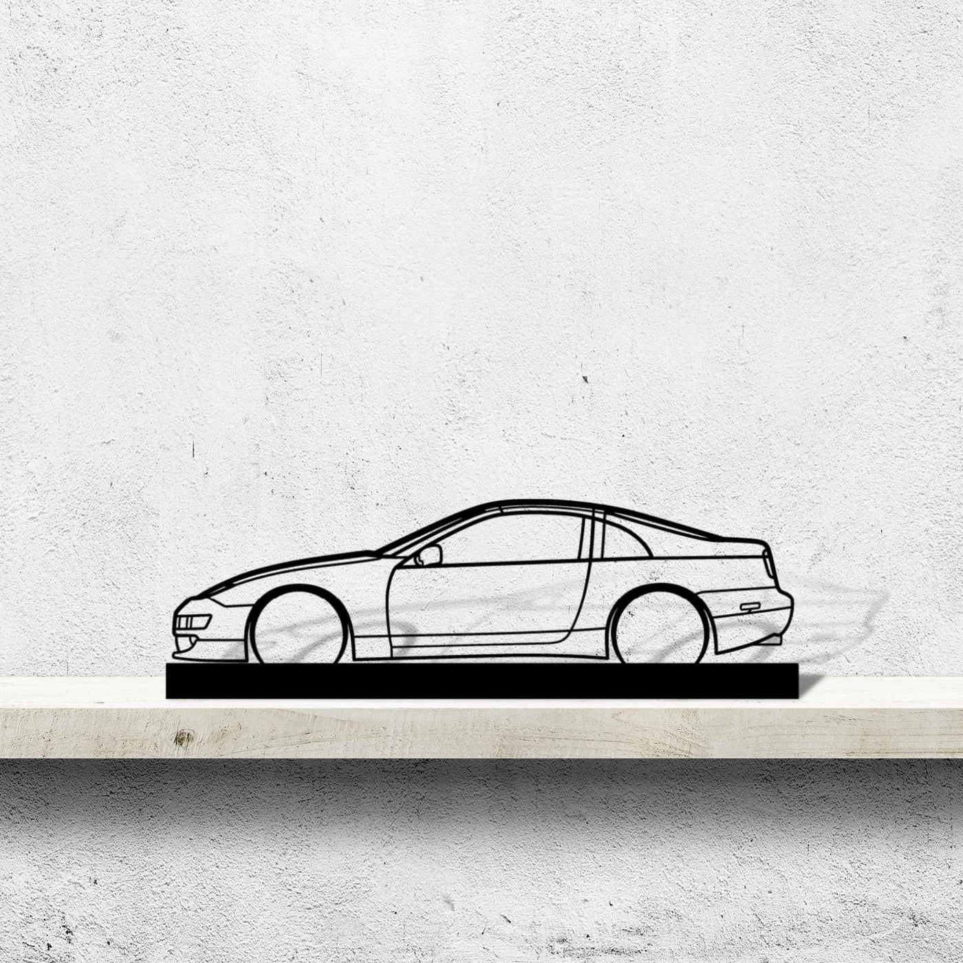 300zx Silhouette Metal Art Stand