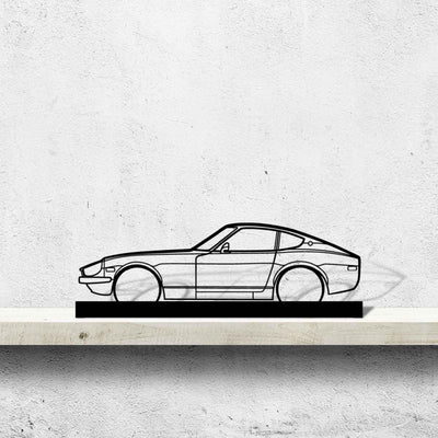 280Z Coupe Silhouette Metal Art Stand