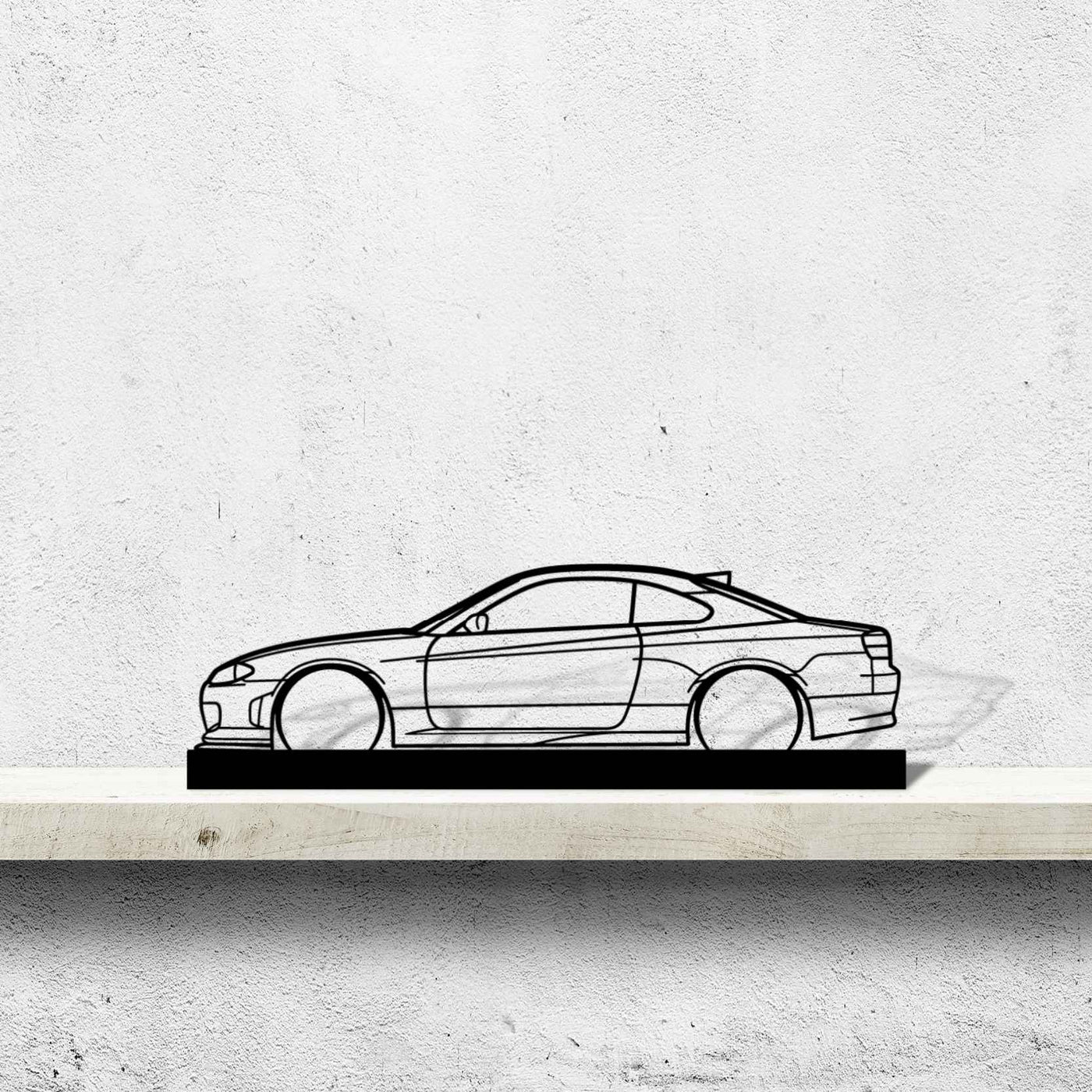 S15 Silvia 2000 Silhouette Metal Art Stand