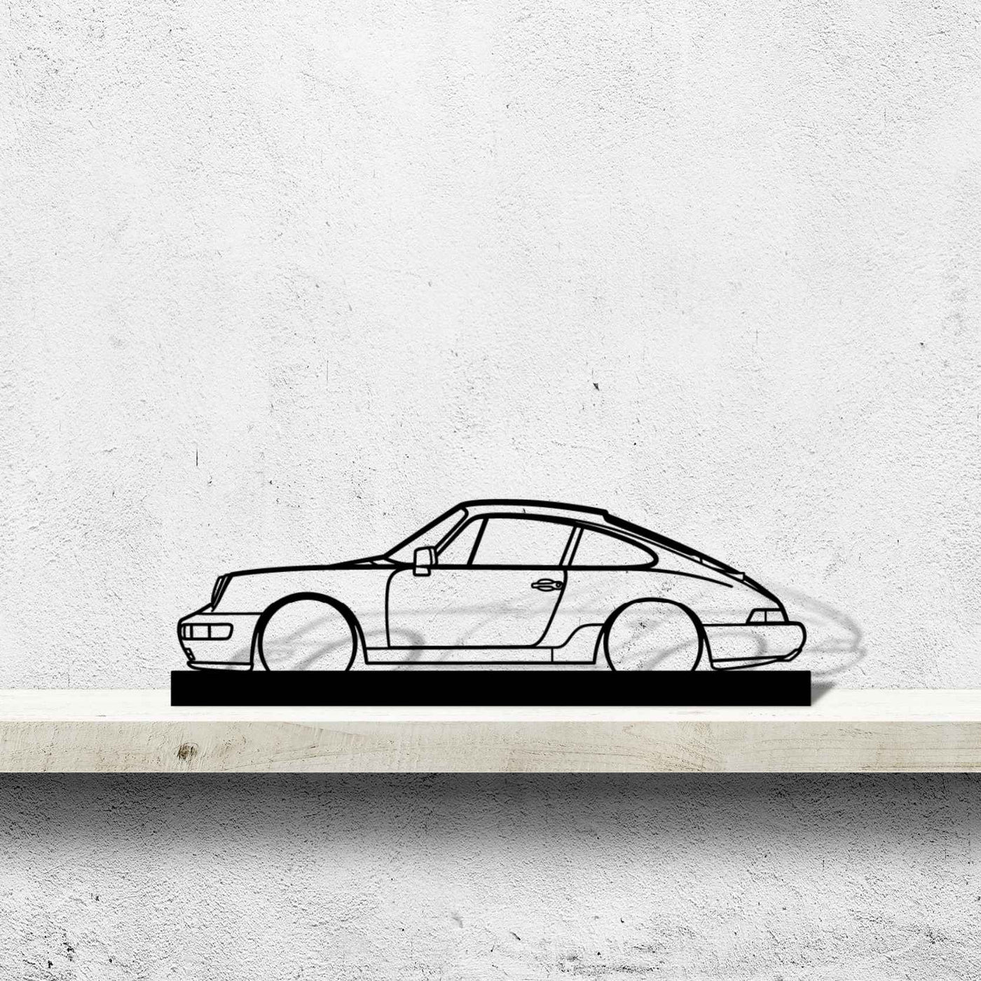 911 model 964 Silhouette Metal Art Stand
